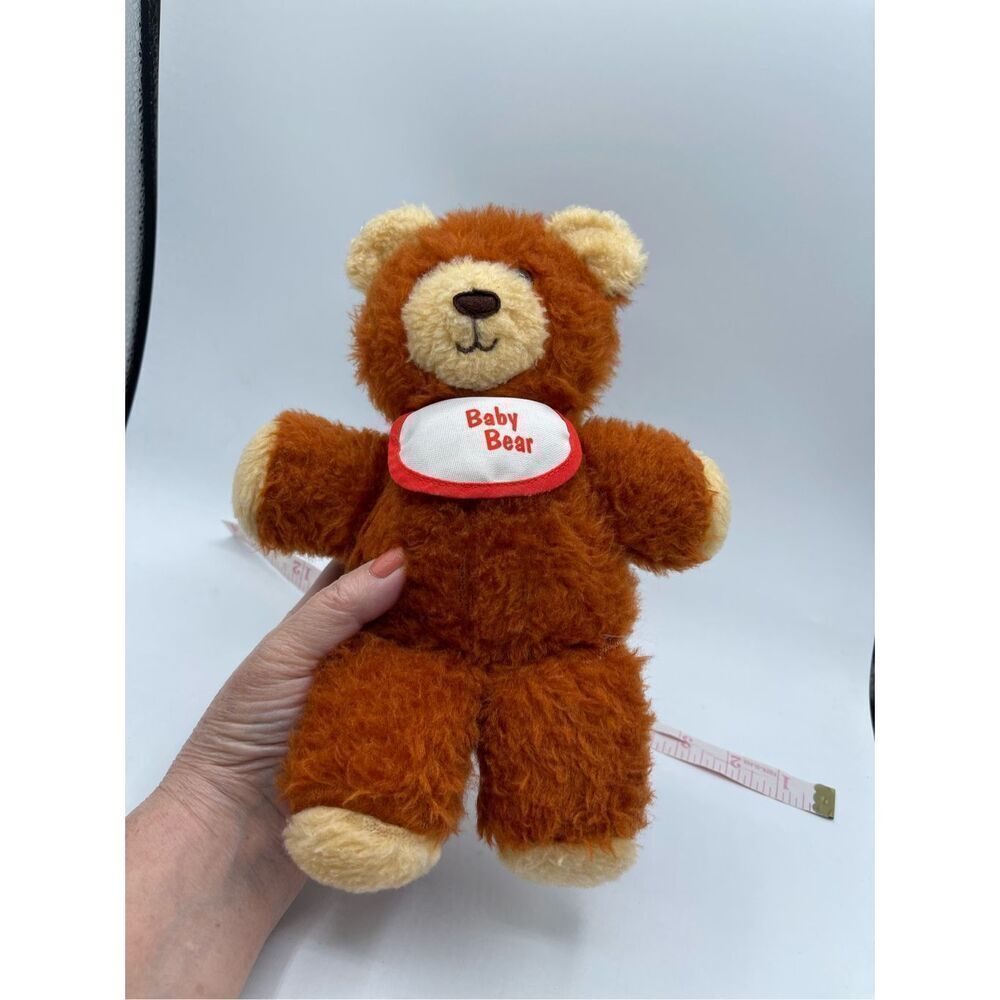 Vintage Fisher Price 1984 Teddy Bear with bib.